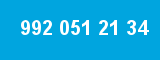 992 051 21 34 992 051 21 34